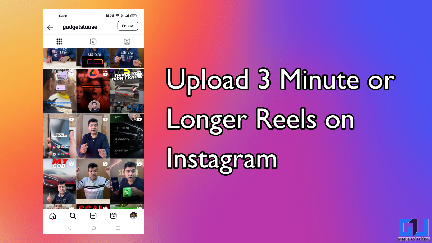 Sådan uploades 3 minutter eller længere hjul på Instagram (2 måder)