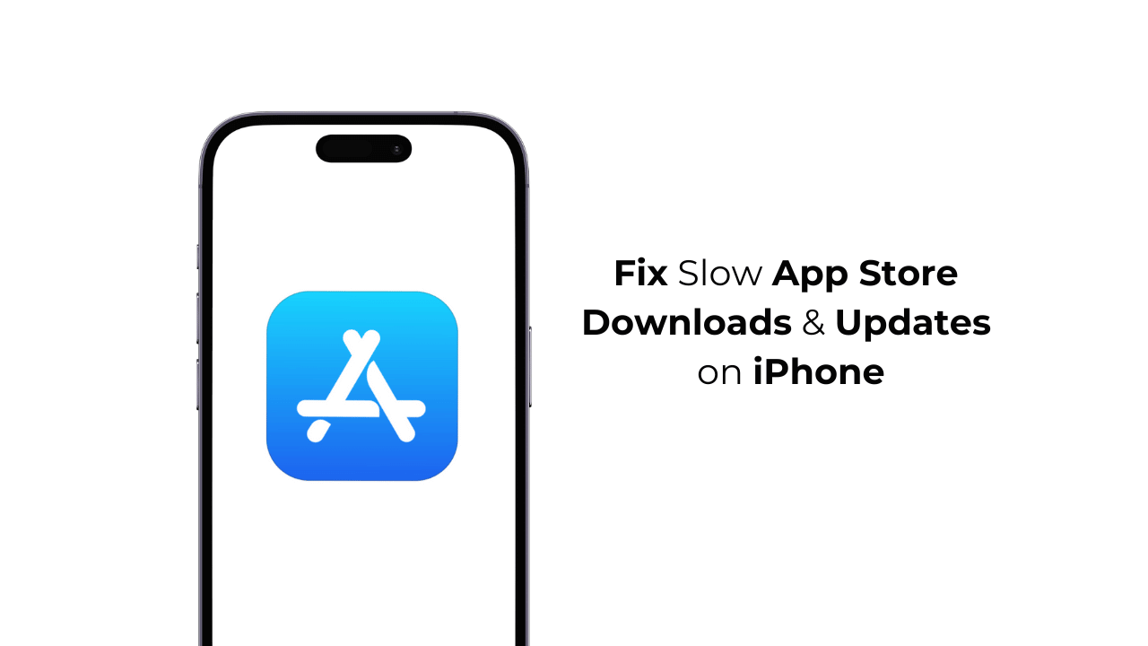 So reparieren Sie langsame App Store 