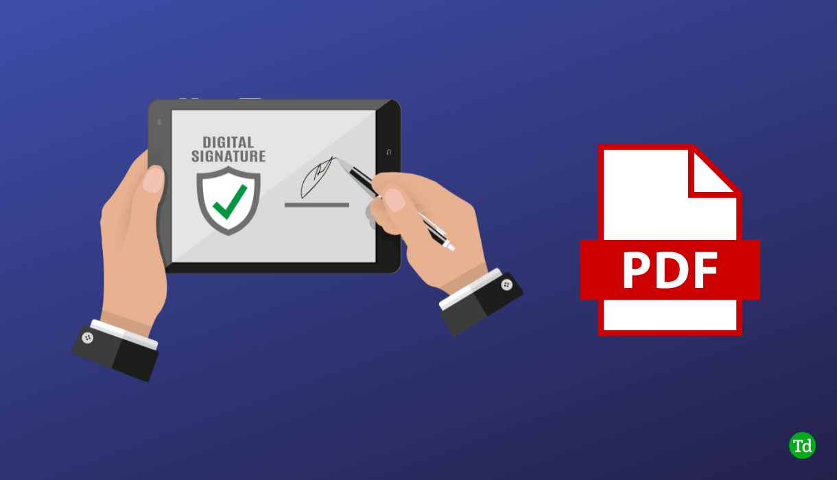 So unterschreiben Sie ein PDF digital, ohne sie zu drucken und zu scannen