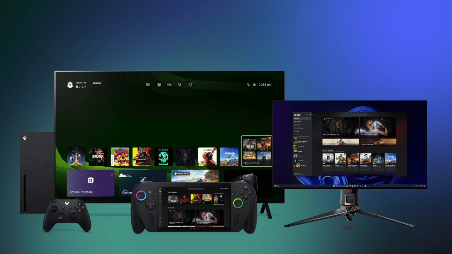 Das Xbox-PC-App-Update bringt Cloud-Konsolenspiele und Cross-Device-Spielverlauf mit