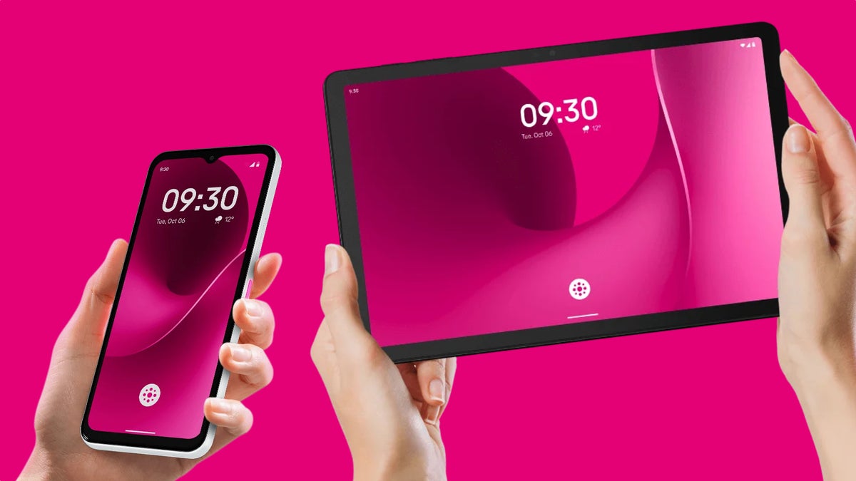 Und genau so veröffentlicht T-Mobile ein mit KI betriebenes Telefon und Tablet