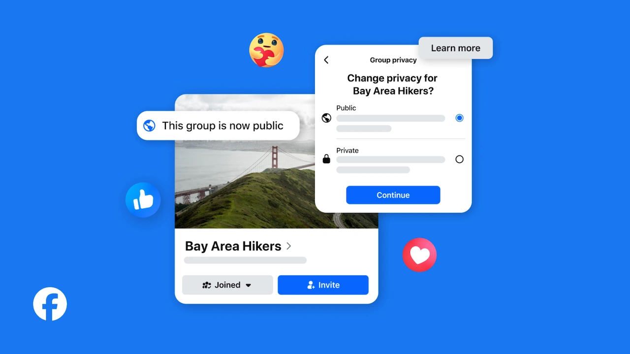 Facebook-grupper kan nu blive offentlige, mens de beskytter tidligere indhold