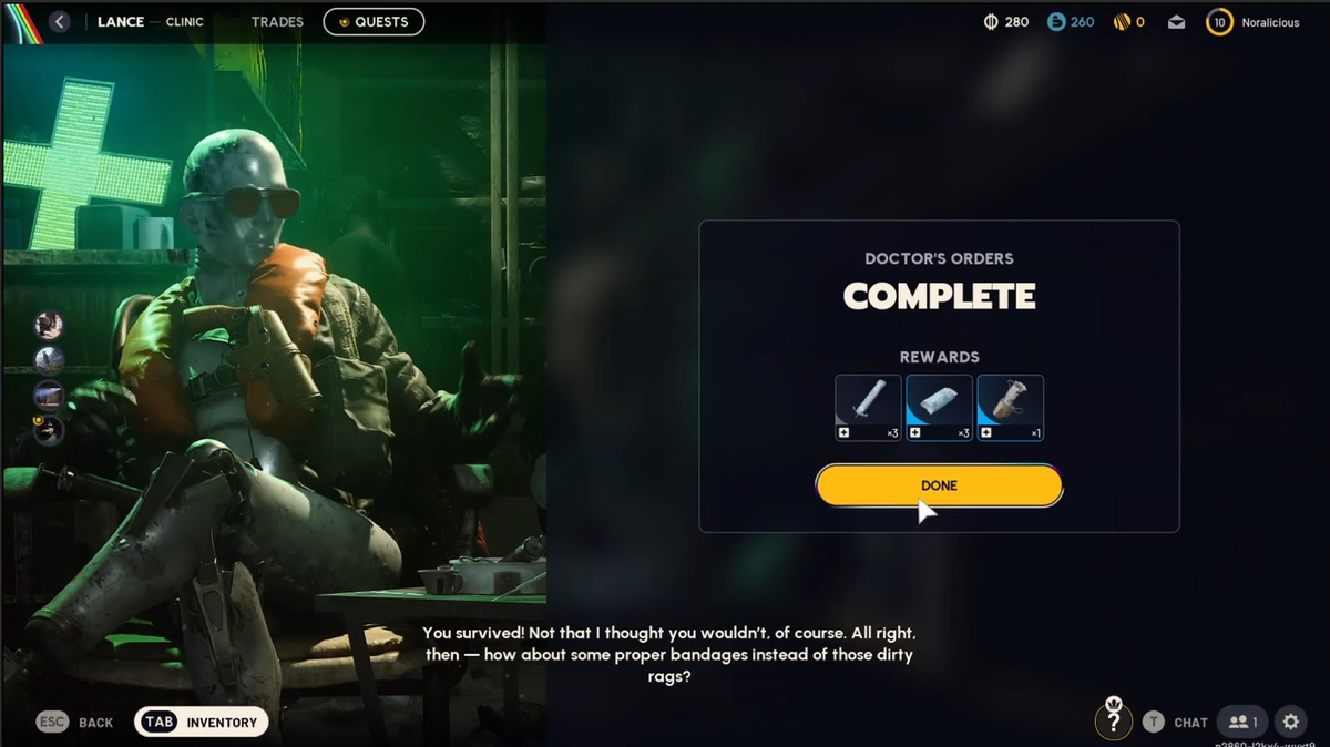 ARC Raiders: Walkthrough zu Doctor's Orders 